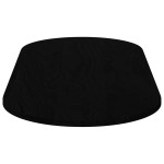 vidaXL Blat de masă maro închis 140x60x2 cm lemn masiv de stejar oval