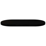 vidaXL Blat de masă maro închis 100x50x4 cm lemn masiv de stejar oval vidaXL Blat de masă maro închis 100x50x4 cm lemn masiv de stejar oval