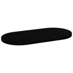 vidaXL Blat de masă maro închis 120x60x4 cm lemn masiv de stejar oval vidaXL Blat de masă maro închis 120x60x4 cm lemn masiv de stejar oval