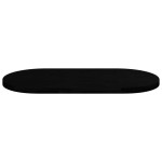 vidaXL Blat de masă maro închis 120x60x4 cm lemn masiv de stejar oval vidaXL Blat de masă maro închis 120x60x4 cm lemn masiv de stejar oval