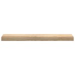 vidaXL Pervaz 2 buc lemn masiv de stejar netratat 80x15x2 cm