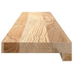 vidaXL Pervaz 2 buc lemn masiv de stejar netratat 100x15x2 cm