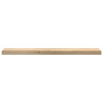vidaXL Pervaz 2 buc lemn masiv de stejar netratat 110x15x2 cm