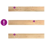 vidaXL Pervaz 2 buc lemn masiv de stejar netratat 110x15x2 cm