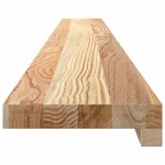 vidaXL Pervaz 2 buc lemn masiv de stejar netratat 140x15x2 cm