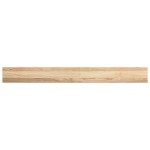 vidaXL Pervaz 2 buc lemn masiv de stejar netratat 140x15x2 cm
