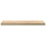 vidaXL Pervaz 2 buc lemn masiv de stejar netratat 80x20x2 cm