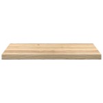 vidaXL Pervaz 2 buc lemn masiv de stejar netratat 80x40x2 cm