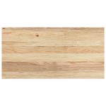 vidaXL Pervaz 2 buc lemn masiv de stejar netratat 80x40x2 cm