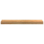 vidaXL Pervaz 2 buc lemn masiv de maro deschis 70x15x2 cm