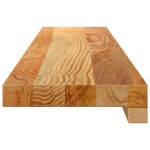 vidaXL Pervaz 2 buc lemn masiv de maro deschis 90x15x2 cm vidaXL Pervaz 2 buc lemn masiv de maro deschis 90x15x2 cm