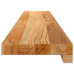 vidaXL Pervaz 2 buc lemn masiv de maro deschis 110x15x2 cm vidaXL Pervaz 2 buc lemn masiv de maro deschis 110x15x2 cm
