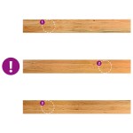 vidaXL Pervaz 2 buc lemn masiv de maro deschis 120x15x2 cm