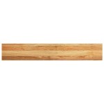 vidaXL Pervaz 2 buc lemn masiv de maro deschis 120x20x2 cm