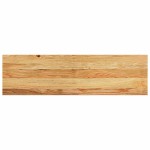 vidaXL Pervaz 2 buc lemn masiv de maro deschis 90x25x2 cm