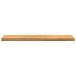 vidaXL Pervaz 2 buc lemn masiv de maro deschis 110x25x2 cm