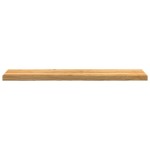 vidaXL Pervaz 2 buc lemn masiv de maro deschis 120x25x2 cm