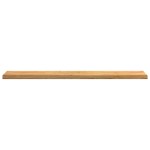vidaXL Pervaz 2 buc lemn masiv de maro deschis 160x25x2 cm