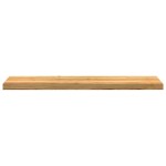 vidaXL Pervaz 2 buc lemn masiv de maro deschis 110x30x2 cm