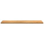 vidaXL Pervaz 2 buc lemn masiv de maro deschis 160x40x2 cm