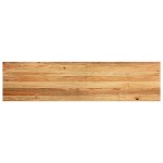 vidaXL Pervaz 2 buc lemn masiv de maro deschis 160x40x2 cm