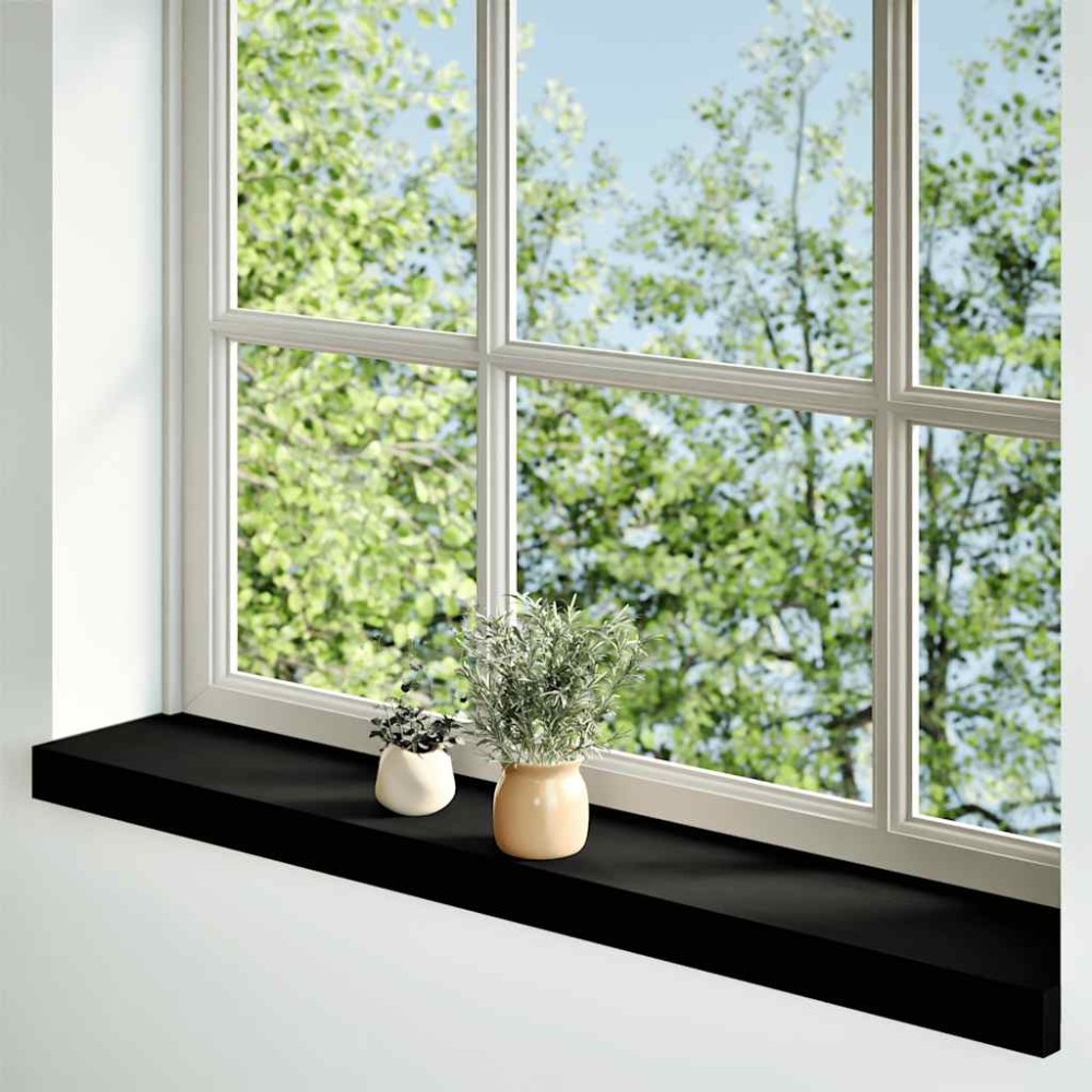 vidaXL Pervaz 2 buc lemn masiv de Maro închis 70x15x2 cm