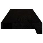 vidaXL Pervaz 2 buc lemn masiv de Maro închis 70x15x2 cm vidaXL Pervaz 2 buc lemn masiv de Maro închis 70x15x2 cm