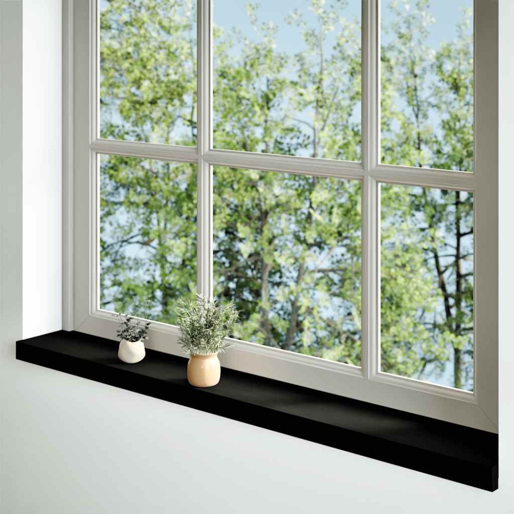 vidaXL Pervaz 2 buc lemn masiv de Maro închis 120x15x2 cm