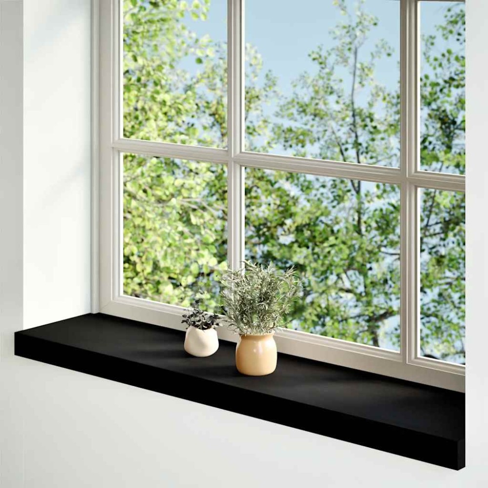 vidaXL Pervaz 2 buc lemn masiv de Maro închis 70x20x2 cm