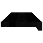 vidaXL Pervaz 2 buc lemn masiv de Maro închis 70x20x2 cm vidaXL Pervaz 2 buc lemn masiv de Maro închis 70x20x2 cm
