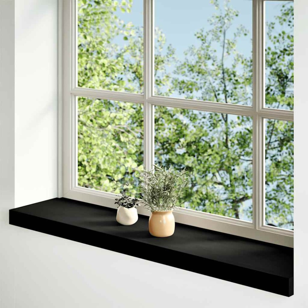 vidaXL Pervaz 2 buc lemn masiv de Maro închis 90x20x2 cm