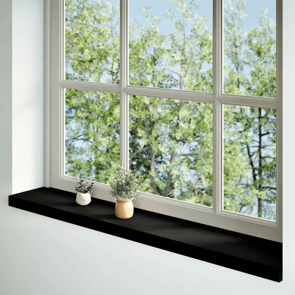 vidaXL Pervaz 2 buc lemn masiv de Maro închis 120x20x2 cm