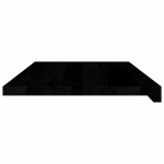 vidaXL Glafuri 2 buc maro închis 70x40x2 cm lemn masiv de stejar vidaXL Glafuri 2 buc maro închis 70x40x2 cm lemn masiv de stejar