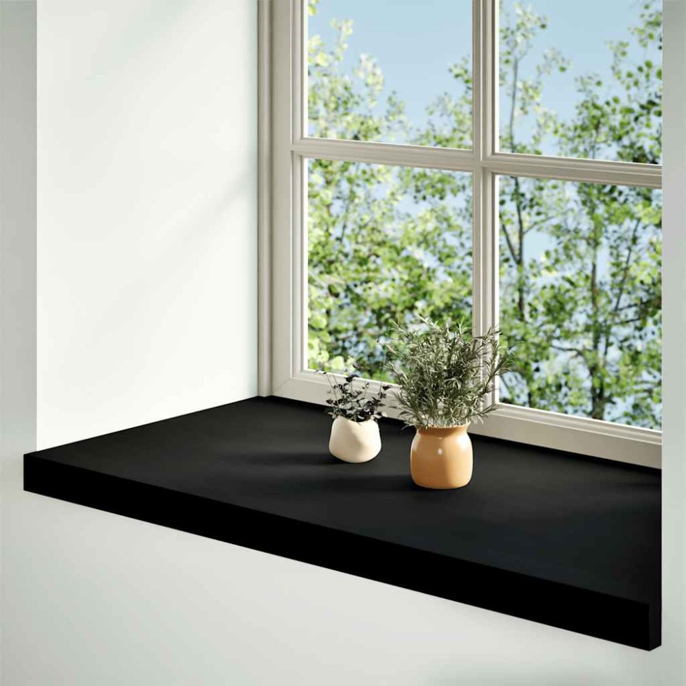 vidaXL Glafuri 2 buc maro închis 90x40x2 cm lemn masiv de stejar