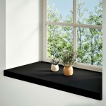 vidaXL Glafuri 2 buc maro închis 90x40x2 cm lemn masiv de stejar vidaXL Glafuri 2 buc maro închis 90x40x2 cm lemn masiv de stejar