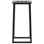 vidaXL Scaune bar, 2 buc. negru 38x38x80 cm oțel vopsit electrostatic vidaXL Scaune bar, 2 buc. negru 38x38x80 cm oțel vopsit electrostatic