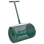 vidaXL Distribuitor de compost, verde, Ø40x60 cm, oțel vidaXL Distribuitor de compost, verde, Ø40x60 cm, oțel