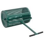 vidaXL Distribuitor de compost, verde, Ø40x60 cm, oțel vidaXL Distribuitor de compost, verde, Ø40x60 cm, oțel