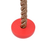 vidaXL Leagăn cu funie și disc pentru copii, cu 4 trepte, multicolor vidaXL Leagăn cu funie și disc pentru copii, cu 4 trepte, multicolor