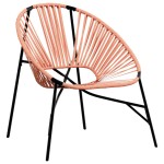vidaXL Scaun Ou de grădină Negru și Portocaliu Poly Rattan vidaXL Scaun Ou de grădină Negru și Portocaliu Poly Rattan