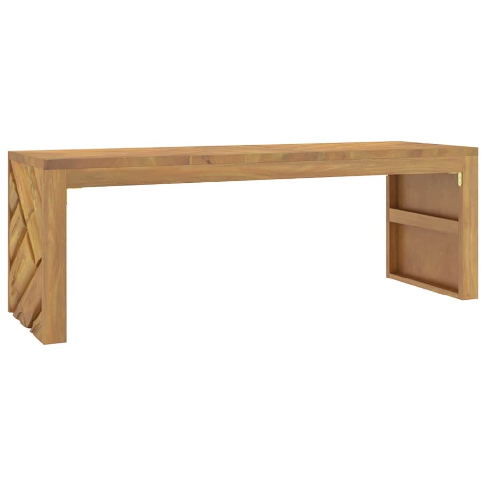 vidaXL Masuta de cafea 110x35x38 cm din lemn masiv de tec