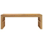 vidaXL Masuta de cafea 110x35x38 cm din lemn masiv de tec vidaXL Masuta de cafea 110x35x38 cm din lemn masiv de tec