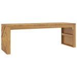 vidaXL Masuta de cafea 110x35x38 cm din lemn masiv de tec vidaXL Masuta de cafea 110x35x38 cm din lemn masiv de tec