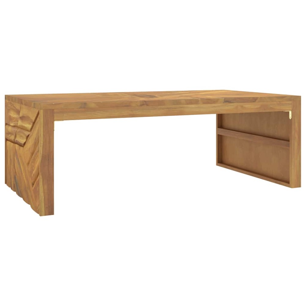 vidaXL Masuta de cafea 110x60x38 cm din lemn masiv de tec