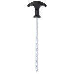vidaXL Țăruși de cort, 24 buc., 17 cm, Ø7 mm, oțel galvanizat