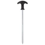 vidaXL Țăruși de cort, 24 buc., 20 cm, Ø7 mm, oțel galvanizat
