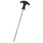 vidaXL Țăruși de cort, 12 buc., 20 cm, Ø7 mm, oțel galvanizat