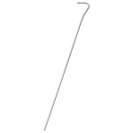 vidaXL Țăruși de cort, 50 buc., 30 cm, Ø4 mm, oțel galvanizat vidaXL Țăruși de cort, 50 buc., 30 cm, Ø4 mm, oțel galvanizat