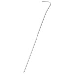 vidaXL Țăruși de cort, 50 buc., 23 cm, Ø3 mm, oțel galvanizat