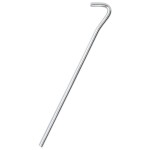vidaXL Țăruși de cort, 25 buc., 23 cm, Ø7mm, oțel galvanizat